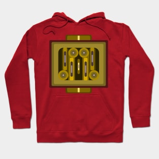 Gear with geometric shapes Hoodie